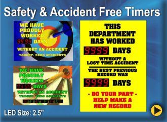 BRG Safety & Accident Free Timers